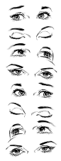 几种眼睛的表现方式
