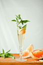 Ginger Basil Grapefruit Spritzer (try this with ... | party all the... #赏味期限 #