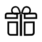 礼包 礼物 礼盒 矢量 图标