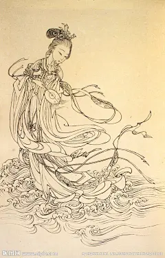 蔡岚（1917-1991）《人物国画微展》浙江钱塘人。蔡嵐先生為人撝謙藴藉，處世淡泊冲和，有風人之遺。年甫十三即從師習畫，矻矻垂六十餘載。後專工傳统工筆人物，初從改七薌、任伯年、費丹旭入手，上溯唐宋諸家，先生作畫，心閑手暢，兎起鶻落，寓剛健於柔韌，極世態於毫末，展轉随形，氣王神完。