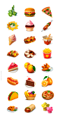 Food mix : Food icons mix