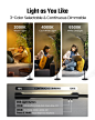【Upgrade】SUPERDANNY Double Side LED Floor Lamp, RGB & Dimmable Bright Task Light with 6500K-3000K-4000K Color Temps, Adjustable Gooseneck, Standing Office Lamp for Reading, Living Room, Bedroom, Home - Amazon.com