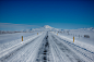 风景 摄影 冬季 冬天 雪山 冰 冰岛  路面 透视 马路 