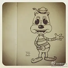 #求是爱插画#澳大利亚插画师 Teodoru Badiu 手绘作品