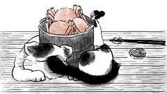 24节气传统节日小清新手绘插画海报