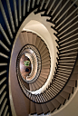 pinterest.com/fra411 #Stair spiral in a New York City townhouse home. http://cococozy.com