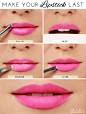 Make your lipstick last