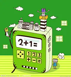 未来科技生活插图设计图