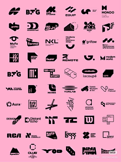 ゞ做人要低調兒00采集到LOGO 品牌设计