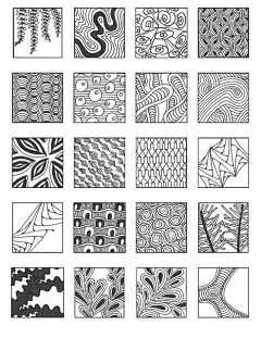 巡城木马采集到Zentangle