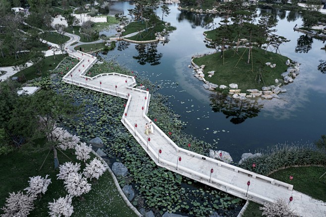 隋唐洛阳城九洲池 / 奥雅设计 L&A Design – mooool木藕设计网