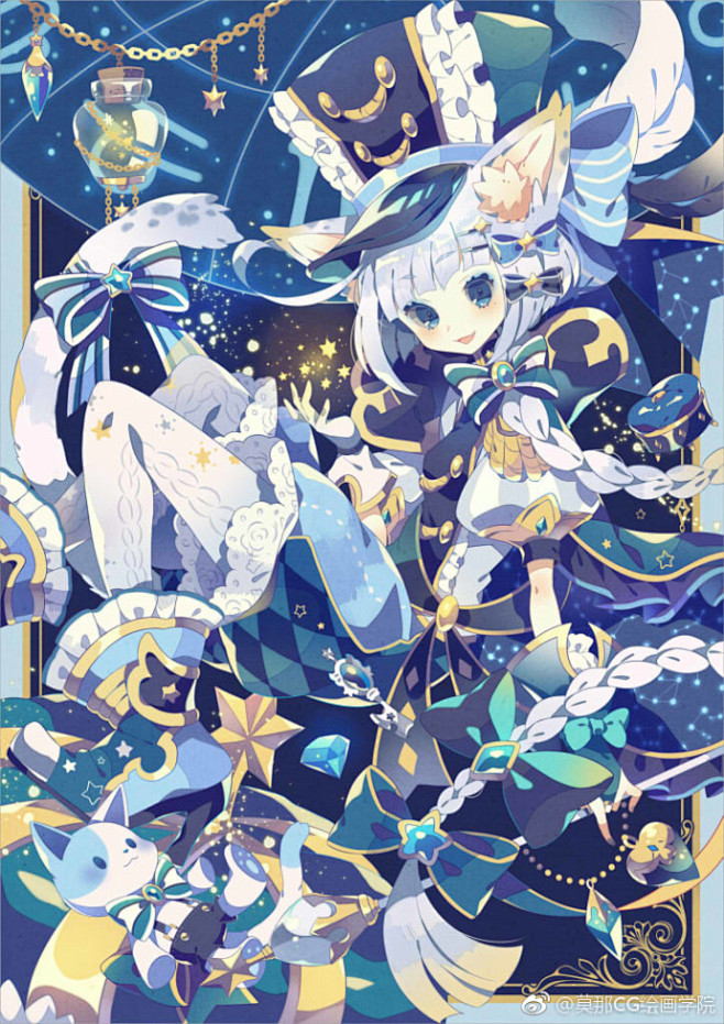 #美图欣赏# 是非常可爱的画风啦！（夢ノ...