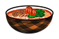 美食插画PNG图片