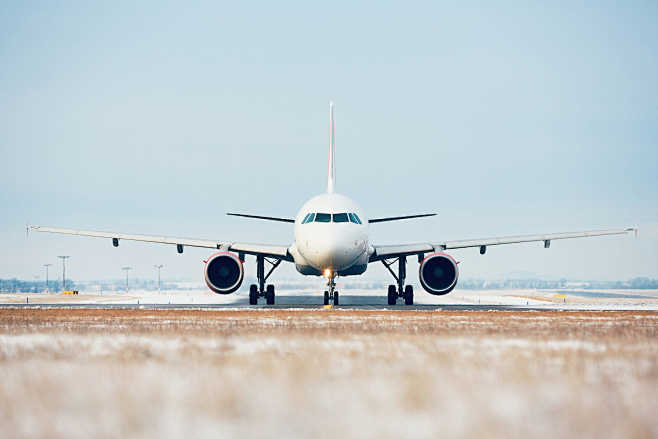 Airport in winter by...