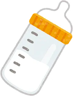 婴儿奶瓶宝宝孕妇母子母亲节儿童节贴纸扁平儿童插画元素卡通免扣png图片素材