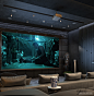 home theater on Behance