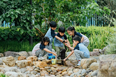 上海木西花园设计采集到花园分区---儿童乐园
