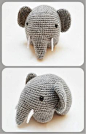 FREE Amigurumi Elephant Crochet Pattern and Tutorial