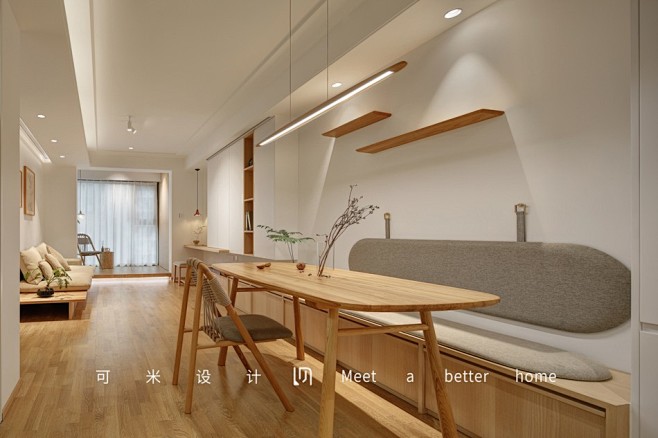 纵横错落的光影细节构建禅意静美居心地-室...