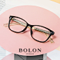 暴龙眼镜 新款女士便携眼镜框可配依视路制造镜片近视镜架BJ5000-tmall.com天猫