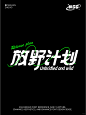 每日字体 |放野计划创意字体设计 - 小红书