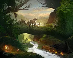 克罗地亚Martina Stipan梦幻插画风格风景合成作品 [39P] 22.jpg