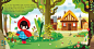 LITTLE RED RIDING HOOD : Little red riding hood, a children book by Lilidoll (Samsung Publishing)