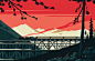Tom Haugomat — Handsome Frank Illustration Agency : The use of light and a pastel cooler palette in Tom’s work is reminiscent of American illustration from the 1950's and ‘60s.