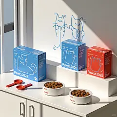 高级感拉满！AI 辅助的宠物品牌设计真不错 - 小红书