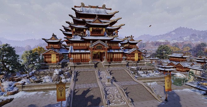 修道院—清晨