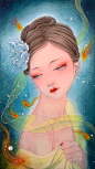 插画师：静兮水彩06
