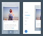 卡片式，侧栏式APP页面临摹