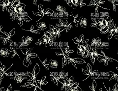 线条花  - 源文件下载【酷图网】大牌花,定位腰果花,手绘花,女装,花朵,数码印花,腰果,大牌,设计,其他,图片素材,线条花,小碎花,数码