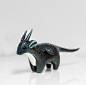 RESERVED for Alena Dragon Figurine OOAK Handmade Polymer Clay Animal Totem