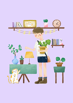 围城青年采集到插画原创