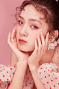 医美#模特#美女#国风#国潮#红色