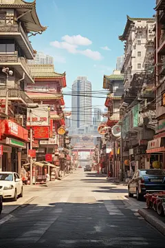 市政景观城乡道路风景