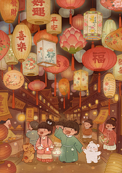 小鲈鱼采集到插画海报