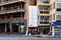 红白色系咖啡吧Caffè del Popolo 阿根廷 咖啡店 红色 白色 快闪店 袖珍 logo设计 vi设计 空间设计