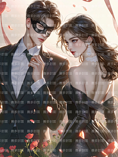 赛多封面设计工作室采集到版权-都市女频双人多人【授权QQ3324352440】