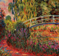 - The Japanese Bridge The Water-Lily Pond, Water Irises, 1900, Claude Oscar Monet