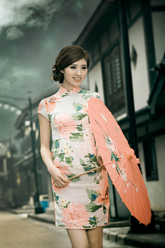 旗人女子旗人袍