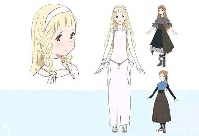 【朝花夕誓】设定集手稿 欣赏