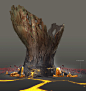 Fury Crystal Castle Environment, Garrett Post : Environment concepts for Fury by Naetyr, for a map code-named "Crystal Castle".

I started developing this environment in November 2017, with the idea of an alien planet that has large-scale versio