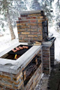 Best DIY Backyard Brick Barbecue Ideas23