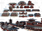 【新中式古建3D模型】-3D新中式古建3d模型下载-溜溜IDHFG2038267115793-免费3Dmax模型库_3d溜溜网