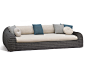 KOBO | Sofa Kobo Collection By MANUTTI : Download the catalogue and request prices of Kobo | sofa By manutti, 3 seater rope garden sofa, kobo Collection