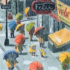 插画师｜lorenzosangio 创作色彩缤纷的插画