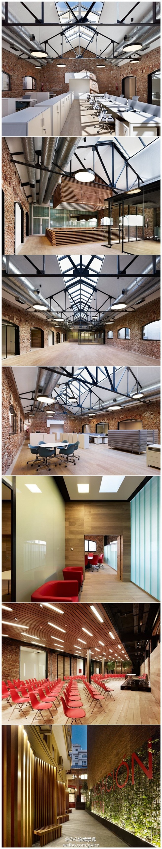 #博坦基金会新办公室#设计不仅增加填充墙...