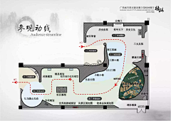 喵了个咪1909采集到展厅平面